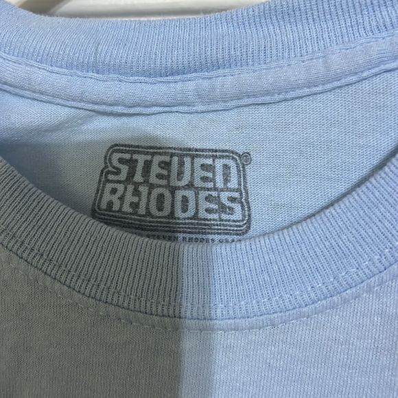 Blue Steven Rhodes tshirt - Picture 2 of 4